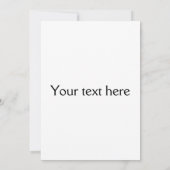 スケートボードダックスフント犬の家族招待 招待状 (裏面)