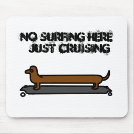 スケートボードダッチシュント犬のマウスパッド マウスパッド