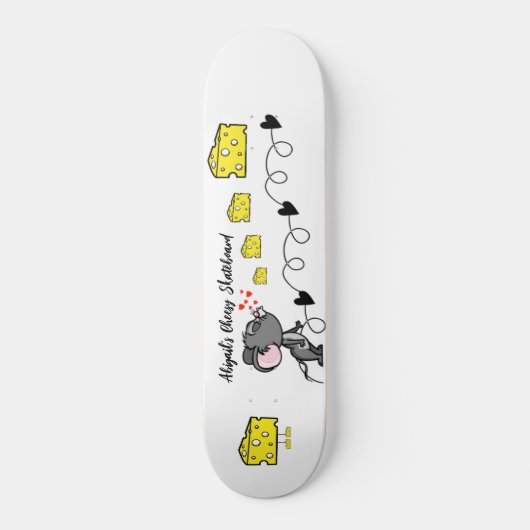 スケートボードチーズスケートボードマウス スケートボード (正面)