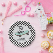 スケートボードツー素晴らしい2nd誕生日紙プレート ペーパープレート (パーティー)