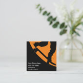 スケートボードテーマカッコいい  スクエア名刺 (スタンド正面)