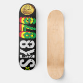 スケートボードデッキ 8.5インチ SK8 876 (正面)