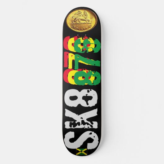 スケートボードデッキ 8.5インチ SK8 876 (正面)
