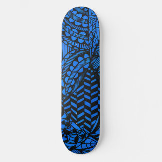 スケートボードデッキ"Geometric Blue" スケートボード