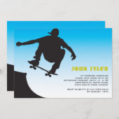 スケートボードデュー招待状 招待状 (正面/裏面)