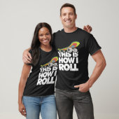 スケートボードハーフパイプトリック極端なスポーツスケートボア Tシャツ (ユニセックス)