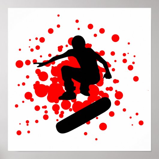 スケートボードバブル ポスター (正面)