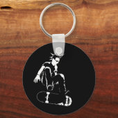 スケートボードパンク キーホルダー (正面)