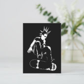 スケートボードパンク ポストカード (スタンド正面)