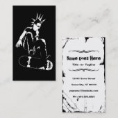 スケートボードパンク 名刺 (正面/裏面)