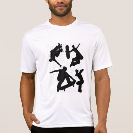 スケートボードパーク スポーツ 楽しい スケート リーダー Tシャツ
