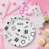 スケートボードパーティー紙プレート9" ペーパープレート (パーティー)