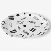 スケートボードパーティー紙プレート9" ペーパープレート (アングル)