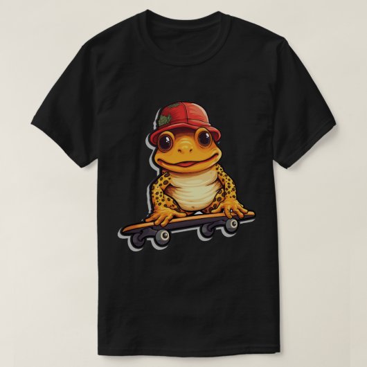 スケートボードボード Tシャツ (デザイン正面)