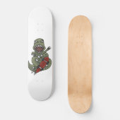 スケートボード上のTレックス スケートボード (正面)