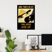 スケートボード与え – ポスターをアップしない ポスター (ホームオフィス)