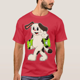 スケートボード付きスケーターとしての犬5 Tシャツ
