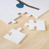 スケートボード付きスケーターとしてシック ジグソーパズル (側面)