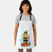 スケートボード付きスケーターとしてビー エプロン (インサイチュ)