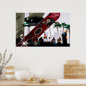 スケートボード公園でチリン – ポスター (キッチン)