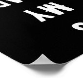 スケートボード大丈夫 Funny Is My Board Okay スケボー ギフト ポスター (角)