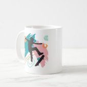スケートボード幼児用Tシャツ コーヒーマグカップ (正面左)