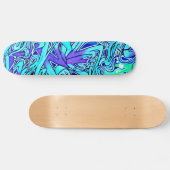 スケートボード抽象芸術か雑多な芸術落書きのギャラリー6 スケートボード (横)