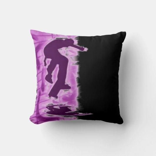 スケートボード枕 クッション (正面)