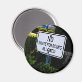 スケートボード用サインマグネットなし マグネット (正面/裏面)