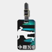スケートボード製品 ラゲッジタグ (正面縦)