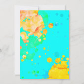 スケートボード誕生日フォト招待状任意の年齢 招待状 (裏面)