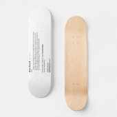 スケートボード辞書定義 スケートボード (正面)