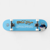 スケートボード鯨オンホイールスパイホッピング スケートボード (横)