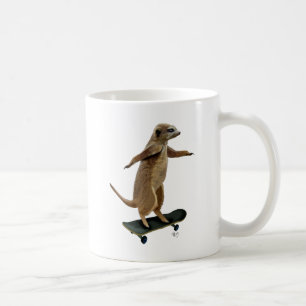 スケートボード2のMeerkat コーヒーマグカップ