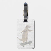 スケートボード2のMeerkat ラゲッジタグ (裏面縦)