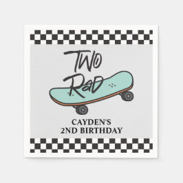 スケートボード2素晴らしい2nd誕生日 スタンダードカクテルナプキン