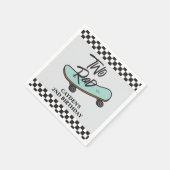 スケートボード2素晴らしい2nd誕生日 スタンダードカクテルナプキン (角)