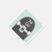 スケートボード2素晴らしい2nd Birthday スタンダードカクテルナプキン (角)