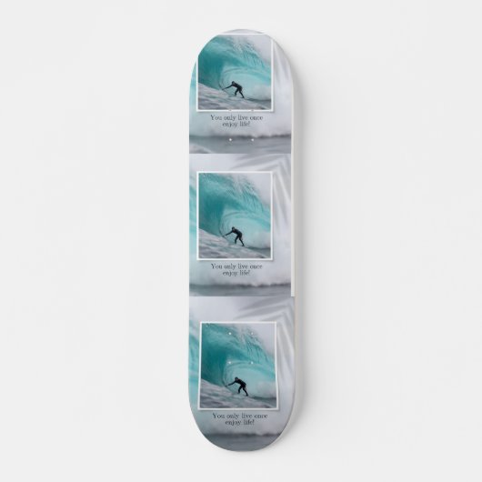 スケートボード – あなたは一度だけ生きる楽しむ。 (正面)