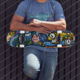 スケートボード – おもしろいアーバン通りアート