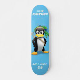 スケートボード「お母さんが私たちを傷つける」 スケートボード