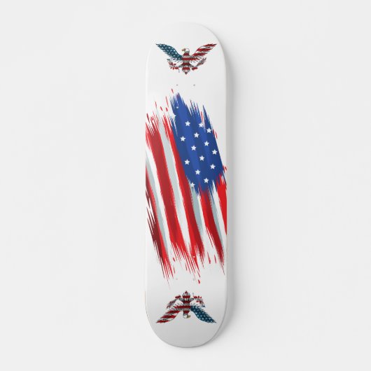 スケートボード、アメリカ国旗 スケートボード (正面)