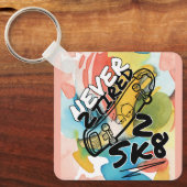 スケートボード キーホルダー (正面)