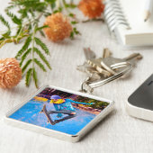 スケートボード キーホルダー (側面)