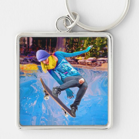 スケートボード キーホルダー (正面)