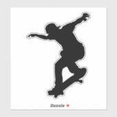 スケートボード，スケートボーダーズステッカー シール (シート)