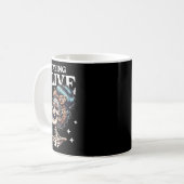 スケートボード スケートボーダー コーヒーマグカップ (正面左)