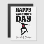 スケートボード, ハッピーバレンタインデー 名前をカスタマイズ (正面/裏面)