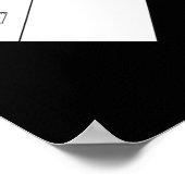 スケートボード ハート - 楽しくスケボーな週末 ポスター (角)