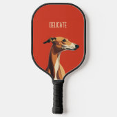 スケートボード ピックルボールラケット (裏面)